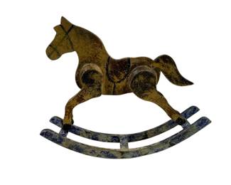 192 - Wood Rocking Horse 15 x 17.5 x 4
