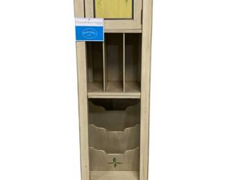 2420 - Storage Cabinet, loss to side hooks 62 x 17 x 14
