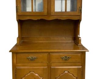 2018 - Vintage 2 Part China Hutch 69 x 34 x 19
