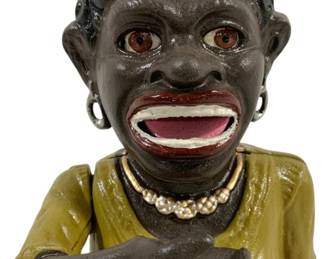 2185 - Cast Iron Mechanical Bank 6"

