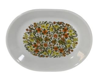 118 - Corelle Spice of Life Oval Platter 10 x 12
