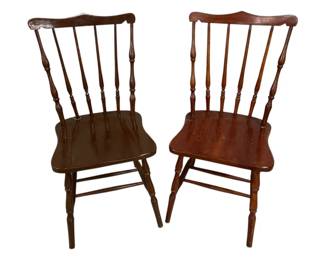 2047 - Pair Chairs 35 x 17 x 16
