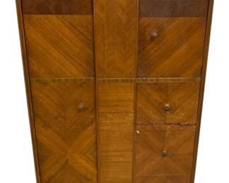 2075 - Vintage Deco Chifferobe 64 x 36 x 18
