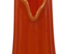 3198 - L.E. Smith Bittersweet Orange 20" Swung Vase
