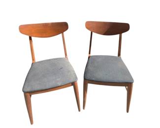 3308 - Pair Mid-Century Side Chairs