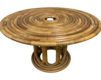 2153 - Wildwood Estela Bamboo Dining Table 30 x 50
