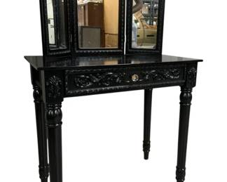 2121 - Carved Tri Mirror Vanity 52 x 32 x 18
