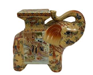 233 - Asian Style Elephant Stand 15 x 12 x 6
