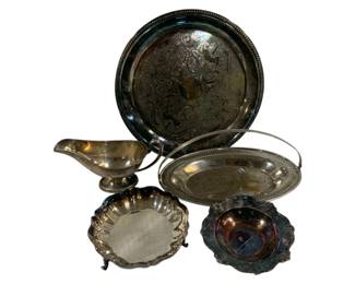 1463 - 5 Pieces Silverplate
