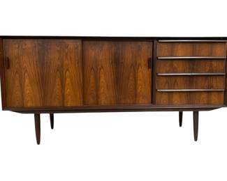 2269 - Falster Mobelfabrik Danish Rosewood Credenza 30 x 60 x 19
