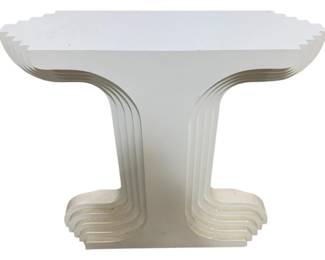 2563 - Wildwood Lacquer Hall Table 34 x 33.5 x 10.5
