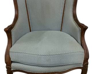 2029 - American of Martinsville Carved Bergere 38 x 28 x 24

