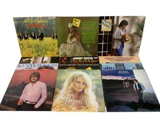 1156 - 12 Vintage LP Records
