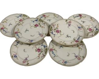1525 - 7 Castleton Sunnyvale 8" Plates

