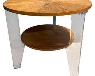 2581 - Wildwood Acrylic Leg Round Table 24 x 25
