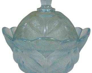3241 - Fenton Glass Candy Jar
