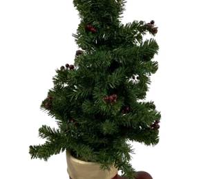 274 - Christmas Boot w/ Tree 23"
