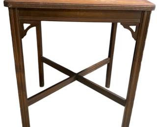 2508 - Walnut Parlor Table 28 x 22 x 22
