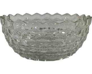 497 - Fostoria American Bowl 9.25" Round
