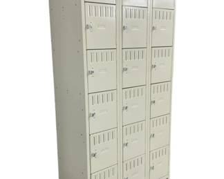 2245 - Metal 18 Door Locker 78 x 36 x 18
