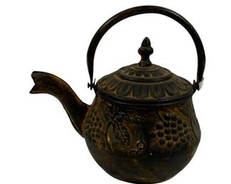 215 - Metal Teapot 9"
