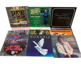 1113 - 12 Vintage LP Records
