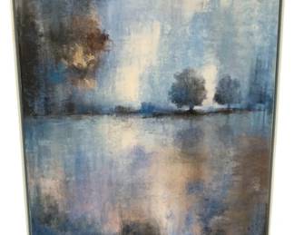 2429 - Canvas Wall Art in Frame 41 x 31, as is
