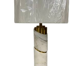 2308 - Chelsea House Marble Lamp 32" Lamp direct from showroom, untested
