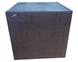 2580 - Chelsea House Glass Top Table 20 x 20 x 20 scratched
