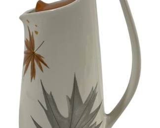 1328 - Informal Iroquois Ben Seibel Coffee Pot w/ Lid 12"
