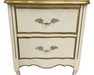 2006 - French 2 Drawer Bedside Stand 24 x 20 x17
