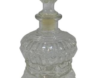 457 - Glass Decanter - 10.5" tall
