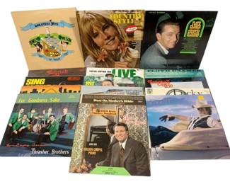 1114 - 16 Vintage LP Records
