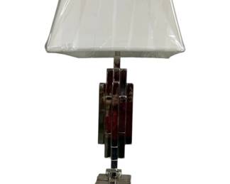 2310 - Wildwood Silver Lamp 40" Lamp direct from showroom, untested
