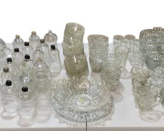 1217 - Table Lot Glassware
