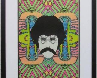 9029 - SELF PORTRAIT GICLEE BY PETER MAX 20 X 27
