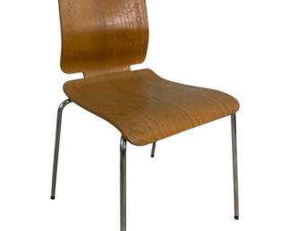 2054 - Mid-Century Bent Plywood Chair, Vintage 33 x 16 x 16
