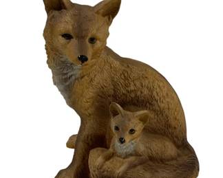 266 - Fox Statue 9.5"
