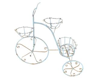 1586 - Metal Tricycle Planter 45 x 22 x 45
