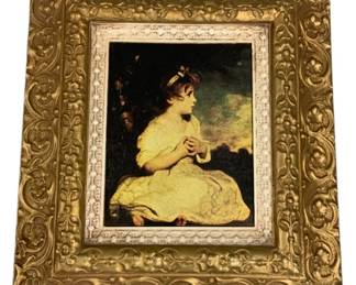 2141 - Print in Ornate Frame 18 x 16
