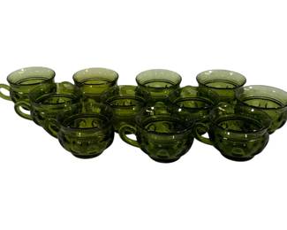 799 - 11 Indiana Green Kings Crown Cups 2.5"
