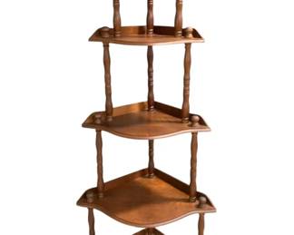 2492 - Corner What Not Shelf 53 x 13 x 10
