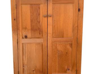 3333 - Pine Double Door Cupboard 51 x 39 x 18