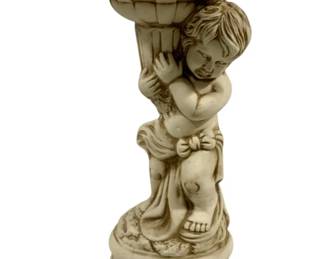 1076 - Cherub Planter Stand 24 x 10
