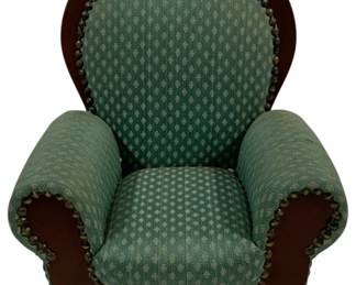1366 - Vintage Doll Chair 14.5 x 12 x 9
