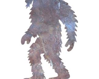 1569 - Metal Bigfoot Stake, 31" Tall Overall
