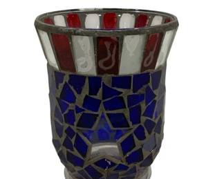 234 - Mosaic Glass Hurricane 6 x 4.75
