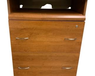 2062 - 2 Drawer Cabinet 36 x 28 x 20 no key
