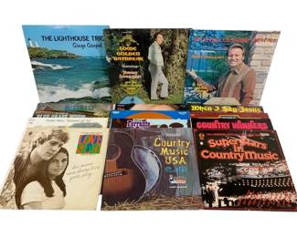 1109 - 15 Vintage LP Records
