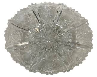 1428 - Press Cut Bowl 9.5"
